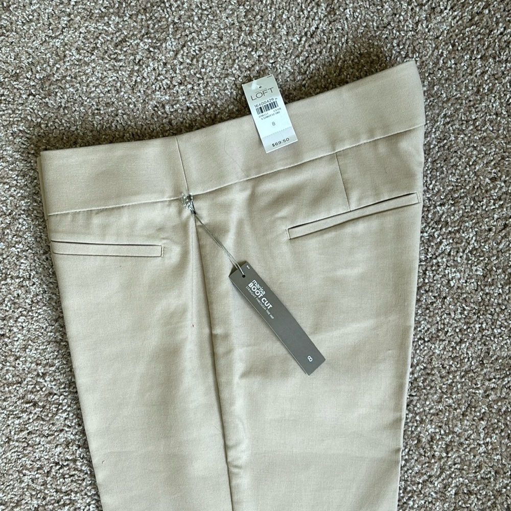 Anne Taylor loft Marisa boot cut pant. 8, NWT